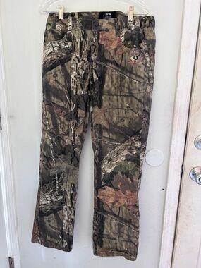 Mossy Oak Camouflage Hunting Pants - Realtree-Style Camo 34 x 30